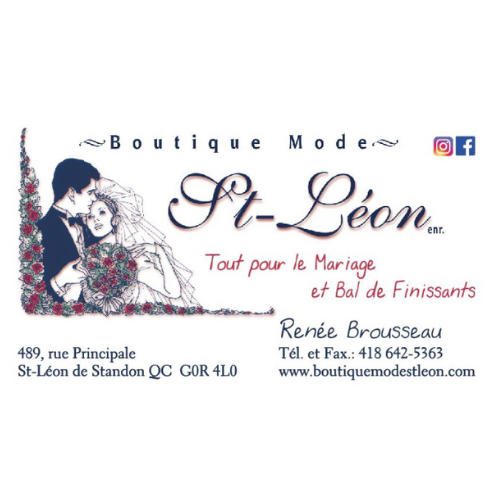 Boutique Mode St-Léon - Mariage, Robes de Mariée à Sainte-Marie