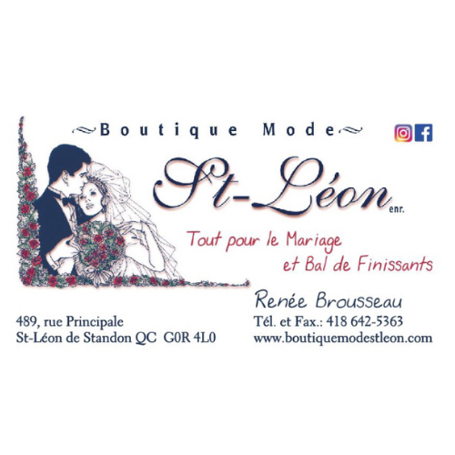 Boutique Mode St-Léon - Mariage, Robes de Mariée à Saint-Georges